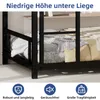 Letto a castello in metallo, 2 posti, 90x190 cm, colore Anteprima dell’immagine prodotto 4