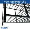 DanDiBo Schuhregal Platzsparend Metall Schwarz 6 Etagen 100 Produktbild-Vorschau 7