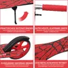 Habib Kickroller mit 205mm XXL Rädern | Klappbar: Rot Produktbild-Vorschau 2