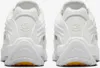 The rear view of two white Nike NOCTA Hot Step 2 sneakers. Podgląd zdjęcia produktu