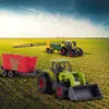 Malplay Traktor Set Spielzeug mit Zubehören Landmaschinen Produktbild-Vorschau 3