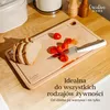Creative Home Duża drewniana deska do krojenia mięsa | 42 x Podgląd zdjęcia produktu 5