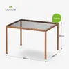 Blumfeldt Pergola 3x4 m - Verstellbares Lamellendach, Produktbild-Vorschau 6