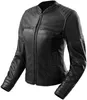 Rebelhorn Hunter 2 Damen Motorrad Lederjacke, schwarz, M Produktbild-Vorschau 1