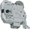 Close-up studio shot of a washing machine door lock mechanism. Produktbild-Vorschau