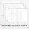 Häfft-Timer Jugendkalender 2026/2027 / A5 / Pure Leaves / Produktbild-Vorschau 5