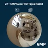 A fisheye camera view of an indoor space, showing furniture and people. Produktbild-Vorschau