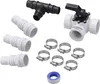 MONZANA® Kit de dérivation 12 pcs bypass piscine vanne 3 Voir les images du produit 1