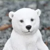 Figurine de jardin décorative ours polaire 11 x 11 x 19 cm Voir les images du produit 4