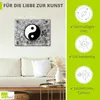 ARTland Leinwandbild Ying & Yang_sw Größe: 80x60 cm Produktbild-Vorschau 2