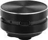 Close-up view of a black portable Bluetooth speaker. Náhľad obrázku produktu