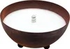 Schwabenfire Outdoor Kerze in Edelrost Schale 20cm mit Produktbild-Vorschau 2