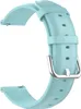 BStrap Leather Lux Armband für Huawei Watch GT2 42mm, teal Produktbild-Vorschau 1