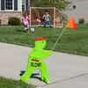 Step2 Benni Brems Warnfigur | Warnschild für Kinder in Neon Produktbild-Vorschau 2