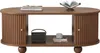 Sweiko 100 x 50 x 40 cm Table basse en noyer avec espace de Voir les images du produit 15
