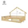 Hausbett 140x200 cm mit umlaufendem Rausfallschutz, Produktbild-Vorschau 11