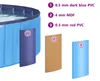 vidaXL Kinder Schwimmbecken Blau Ø 120 x 30 cm Produktbild-Vorschau 4