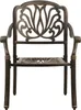 vidaXL Ensemble de jardin 7 pièces bronze fonte d'aluminium Voir les images du produit 9