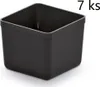 Sada 7 plastových boxů na nářadí UNITE BOX 55x55x165 černé Anteprima dell’immagine prodotto 1
