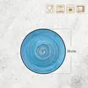 Wilmax Untertasse 14 cm Blau Porzellan WL-669635/B Produktbild-Vorschau 3