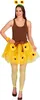 A woman is posing in a sunflower-themed costume. Produktbild-Vorschau
