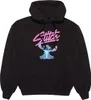 Disney Lilo and Stitch Hoodie XL Schwarz Uni Script Produktbild-Vorschau 6