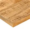 vidaXL Plateau de table 40x40x3,8 cm bord d'arbre bois Voir les images du produit 5