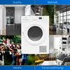 Exquisit Wärmepumpentrockner TWP803-030 Weiss | 8 Kg | A++ Produktbild-Vorschau 5