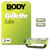 Gillette Labs Body & Intimate Rasierklingen, 3 Original Produktbild-Vorschau 1
