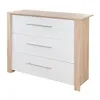 set di mobili per bambini 2 pezzi Malo - Culla 70 x 140 cm Anteprima dell’immagine prodotto 3