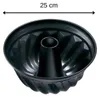 Zenker 6527, Forma na dort, Kulatý, 230 °C, Černá, Kov, Náhled obrázku produktu 10