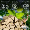 Neandertaler Feuer Brennholz Kaminholz Hartholz – Grillholz Produktbild-Vorschau 7