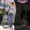 Réflecteurs colorés pour rayons de vélo, enfants. Voir les images du produit 3