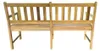 Dřevěná zahradní lavice s výškově nastavitelným stolem z Náhled obrázku produktu 7
