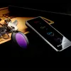 A key finder device with multiple colored key icons and a set of keys with a purple fob. Produktbild-Vorschau