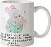 Mr. & Mrs. Panda Kaffeebecher Erzieherin Herz - Weiß - Produktbild-Vorschau 1