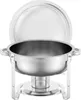 Chafing Dish Set Hochzeit Speisenwärmer Edelstahl 4,7L 4 Produktbild-Vorschau 10