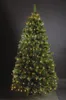 80 LED Trapez Kegel Warmweiß Netz für Weihnachtsbaum Timer Produktbild-Vorschau 1