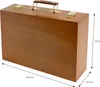 ECD Germany Malset mit Holzkoffer, 127-Teilig, 37,5x25x9,5 Produktbild-Vorschau 7