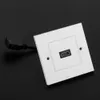 Biały panel ścienny HDMI z kablem dla hotelu, domu, biura, Podgląd zdjęcia produktu 6