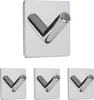 Dolvhin® Handtuchhaken ohne Bohren | 4x Badezimmer Haken Produktbild-Vorschau 1
