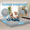 ELONEO Klappmatratze, Gästematratze, 3-teilige Produktbild-Vorschau 2