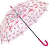 Clayre & Eef Erwachsenen-Regenschirm Ø 90 cm Transparant Produktbild-Vorschau 2