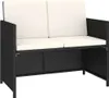 vidaXL 6-tlg. Garten-Essgruppe mit Auflagen Poly Rattan Produktbild-Vorschau 3