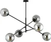 Luster Emibig 6xE14 40W LINEAR 6 BLACK/GRAFIT 1167/6 Náhľad obrázku produktu 1