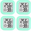 4X DigitalesThermo-Hygrometer für Innenräume, LCD Produktbild-Vorschau 1