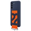 Samsung Silicone Cover with Strap (Galaxy S22 Plus) blau Náhled obrázku produktu 3
