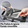 DEKAZIA® mensola doccia grigia mensola bagno mensole bagno Anteprima dell’immagine prodotto 3