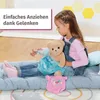 BABY born Teddy mit pinkem Strampler und beweglichen Armen Produktbild-Vorschau 4
