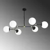 Opviq, Damar - 6321, Lustr, IRON BODY, černý, 48 x 100 x 58 Náhled obrázku produktu 4